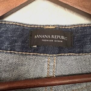 Banana Republic Wide Leg Denim Jeans